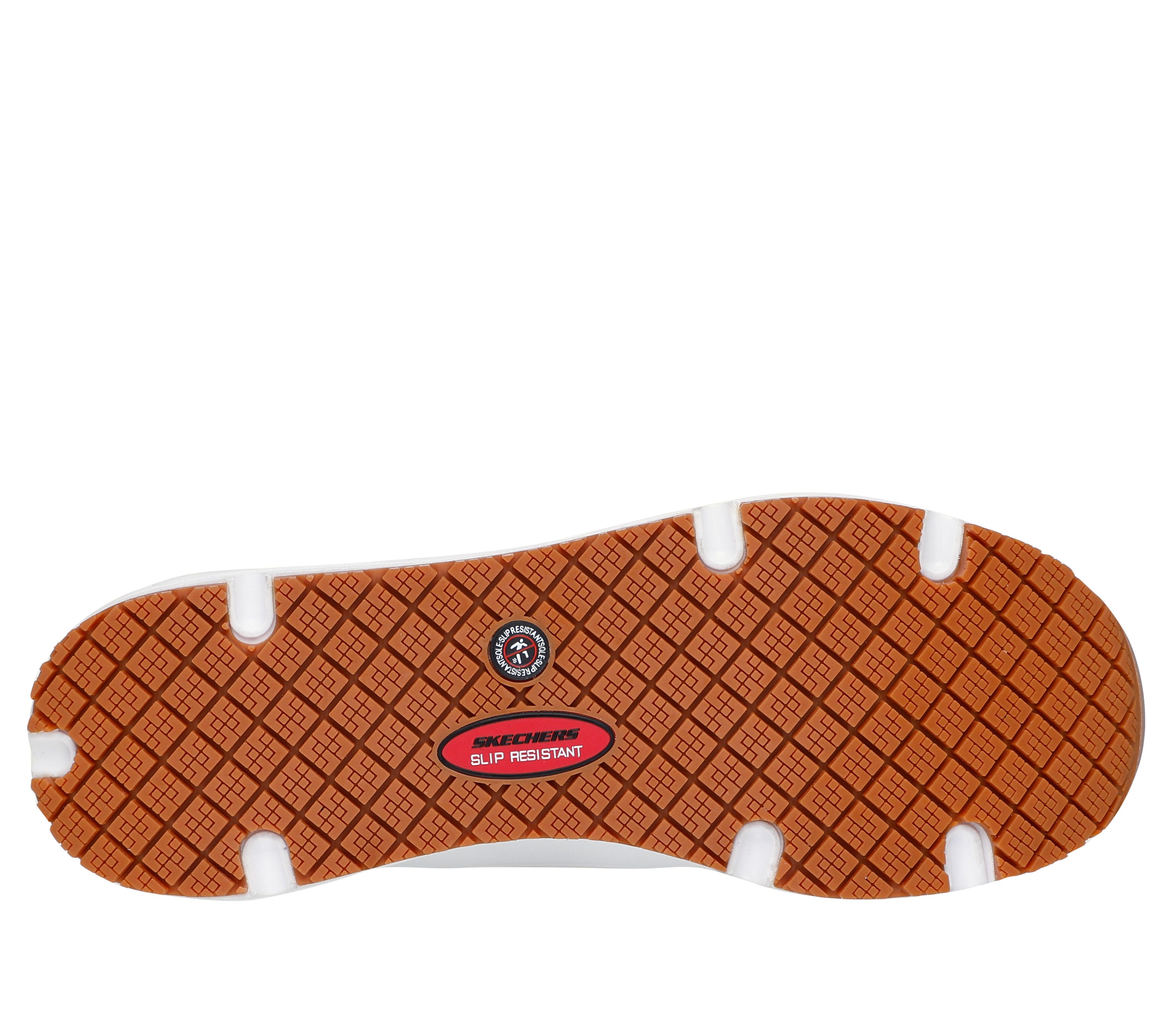 Skechers Work UNO SR Arbeitsschuhe Damen O1 FO SRC ESD - Rutschhemmender Arbeitsschuh Air-Cooled Memory Foam Einlegesohle, Zwischensohle Luftkissendämpfung