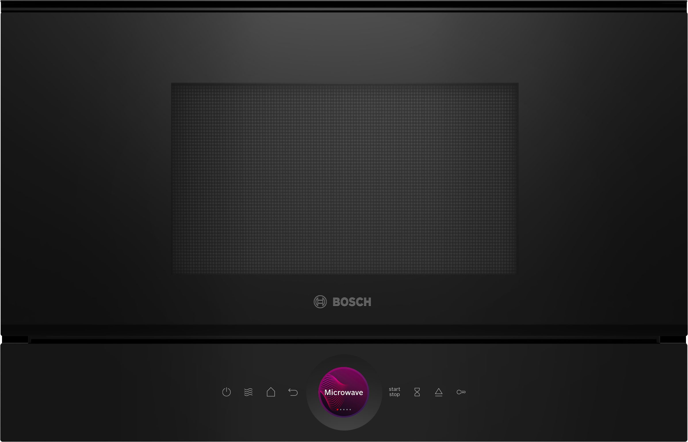 BOSCH Einbau-Mikrowelle BEL7321B1, Grill, Mikrowelle, 21 l