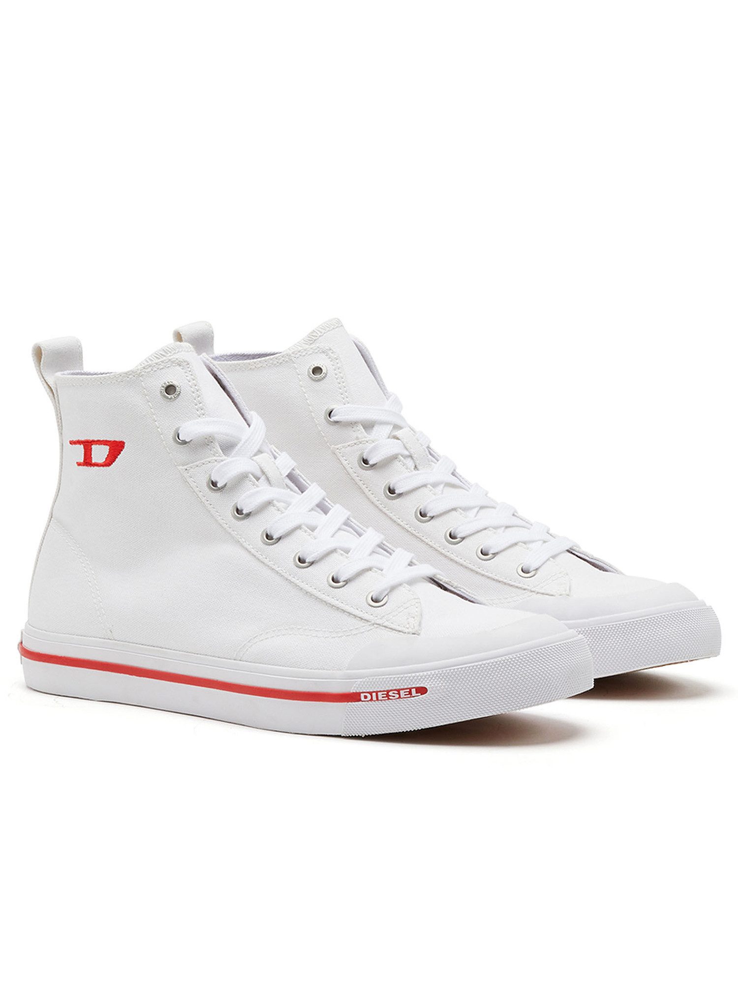 Diesel Knöchelhohe Canvas Sneaker - S-ATHOS MID Y02879 Sneaker günstig online kaufen