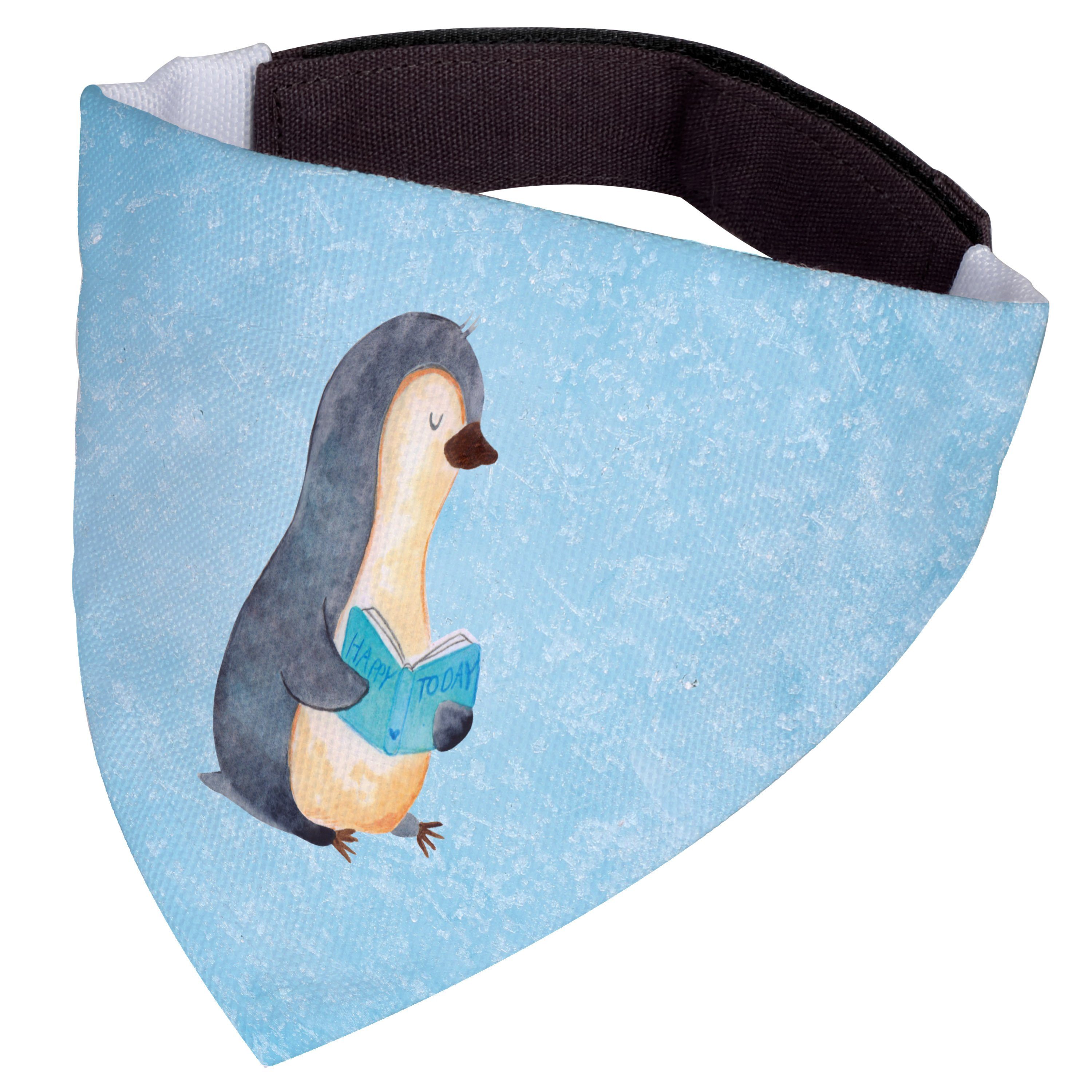 Mr. & Mrs. Panda Hundefliege Pinguin Buch, Dreieckstuch, Eisblau, Faulenzen, Schal Hunde, Bandana, Polyester, Schal Für Hunde Hunde Halstuch Pause