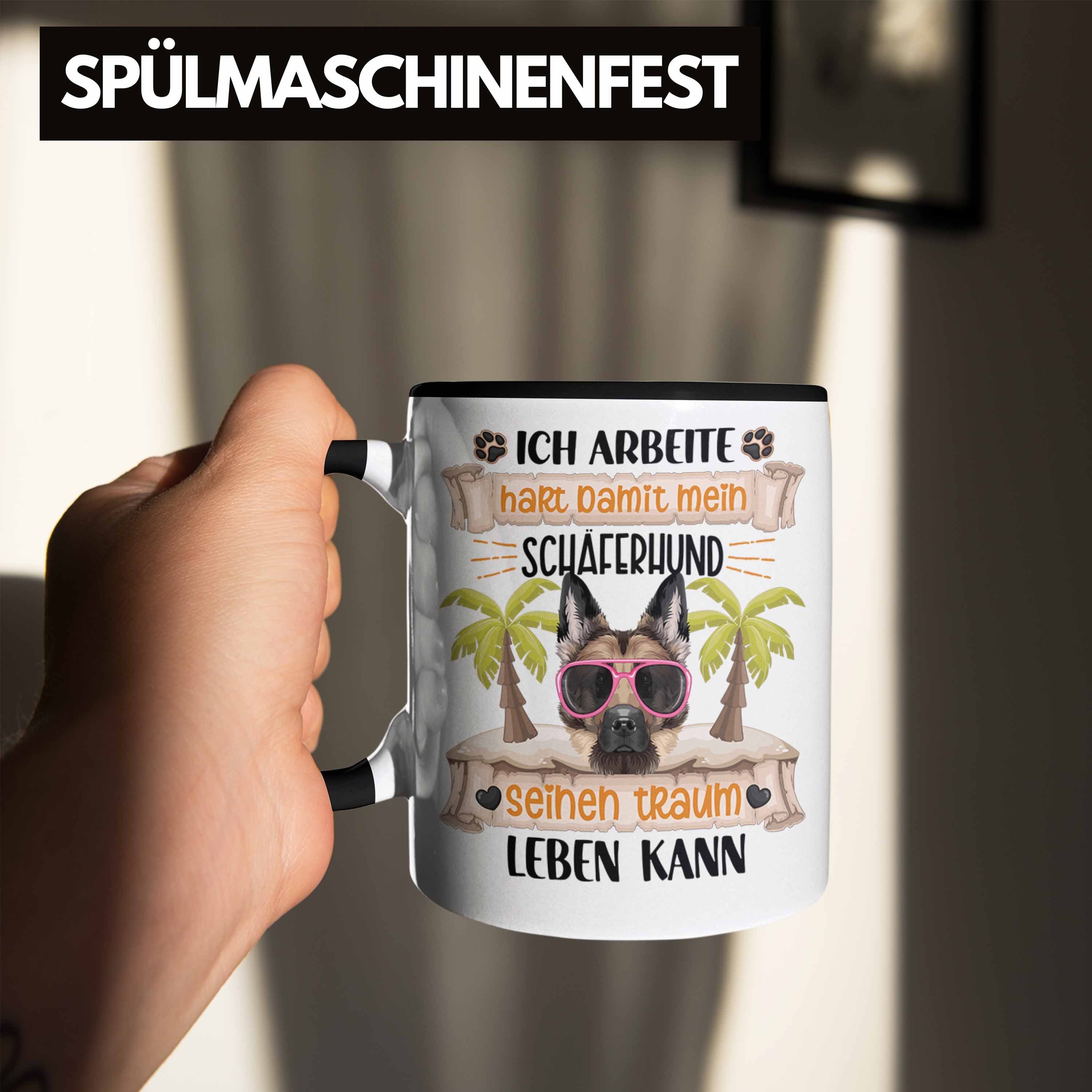 Geschenk Geschenkidee Spruch Schwarz Schäferhund Lustiger Trendation Ich A Tasse Besitzer Tasse