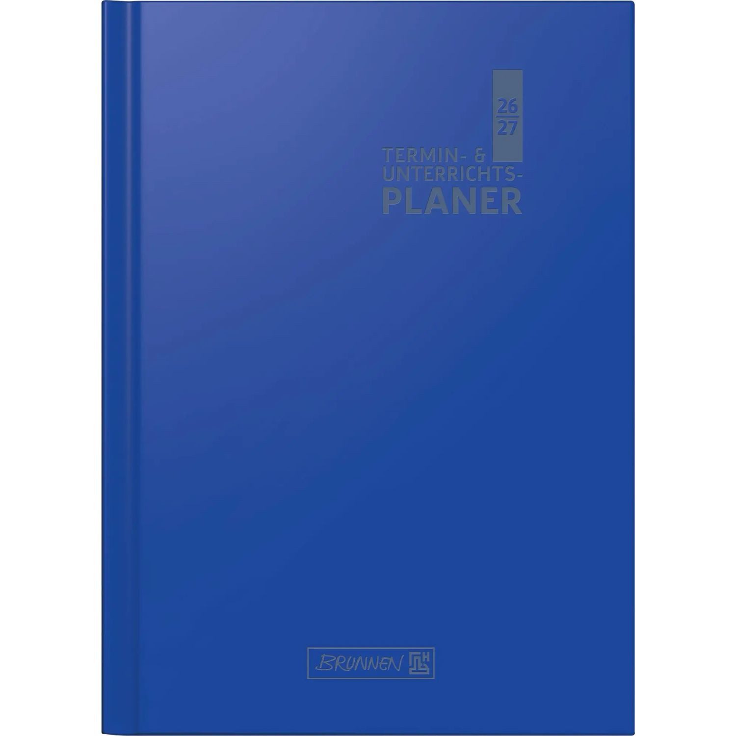 Baier & Schneider Lehrerkalender Termin- & Unterrichtsplaner 2026/2027, A4, Kunststoff, blau