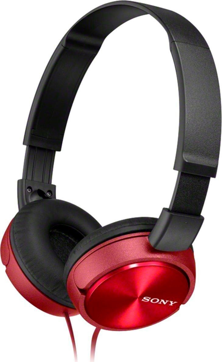 Sonderkollektion 2024 Sony MDR-ZX310 Over-Ear-Kopfhörer rot