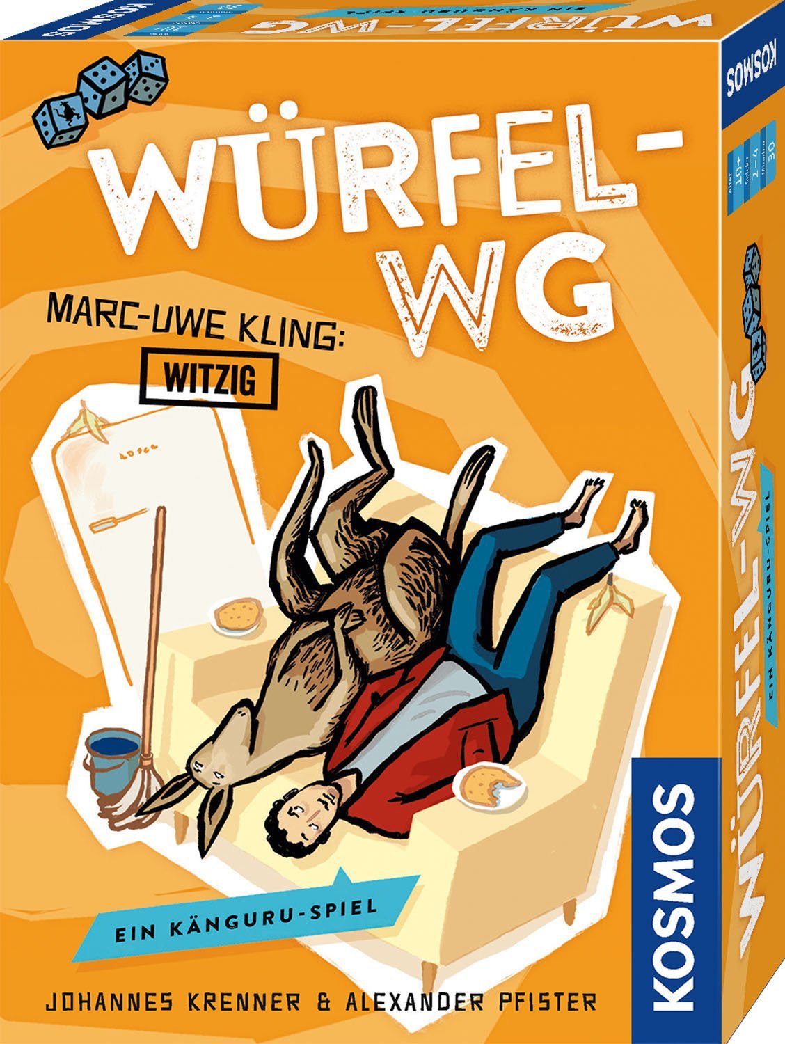 Kosmos Spiel, Würfelspiel Würfel-WG, Made in Germany