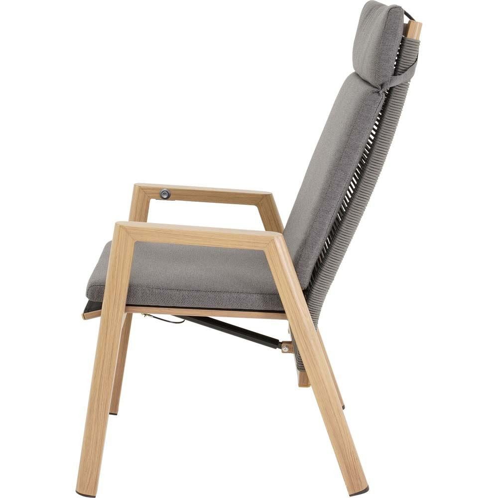 Natur24 Gartenstuhl Hochlehner Acari Stuhl 2er Set