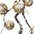 Winterliche Kunstpflanze Weihnachtsdeko, Weihnachtsgirlande Beeren, Creativ deco, Girlande in beschneiter Optik, Länge 168 cm, chamgagnerfarben – Bild 2 von 2