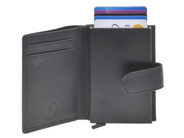 Greenburry Geldbörse "Royal Nappa" Kartenbörse Herren klein 8x10cm, Card-Slider RFID, Lederbörse, Herrenbörse, Kartenetui