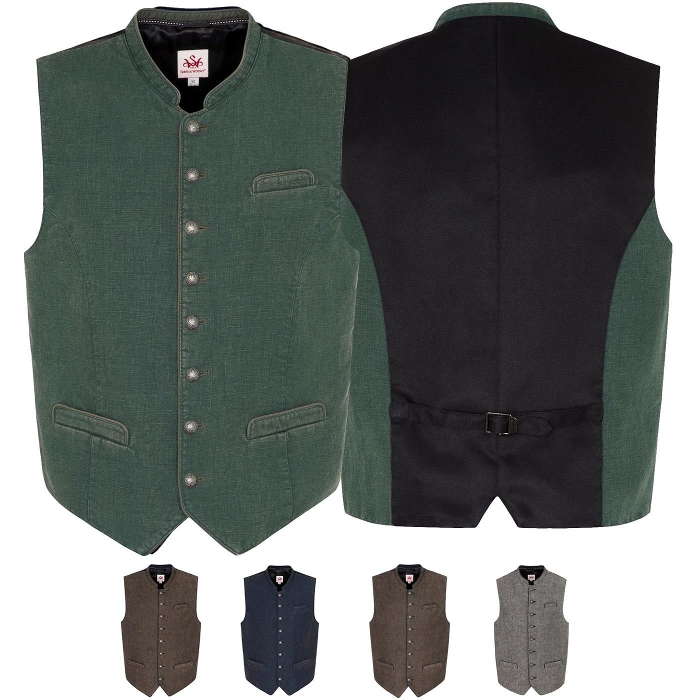 Spieth & Wensky Trachtenweste 350960-Pinto Weste Herren PINTO Trachtenweste günstig online kaufen