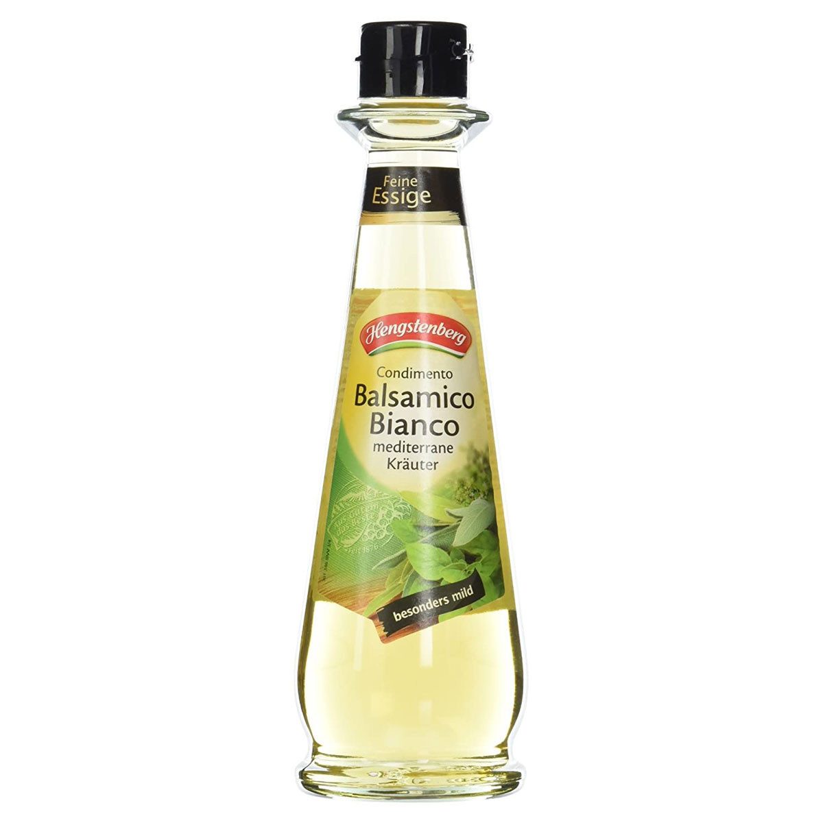 Hengstenberg Essig, Hengstenberg Condimento Balsamico Bianco mediterrane Kräuter 250 ml