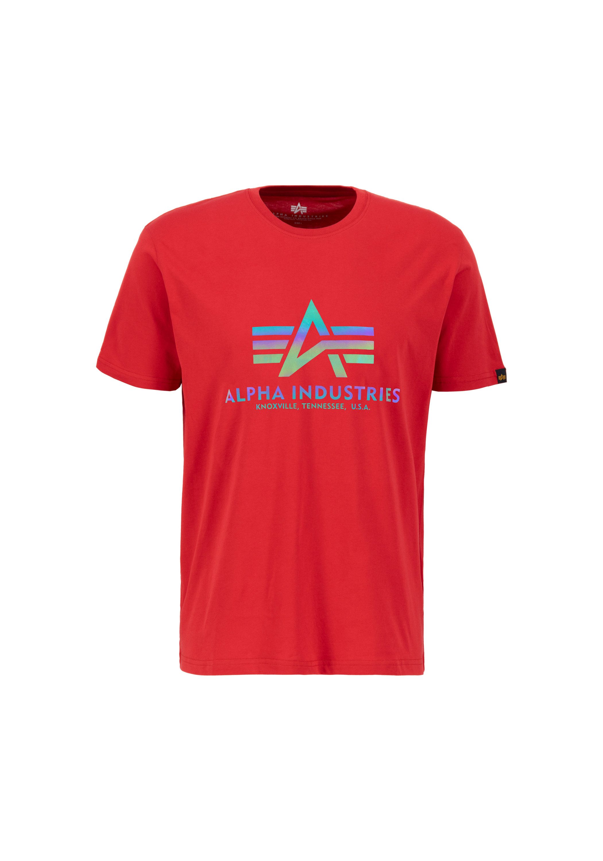 Alpha Industries T-Shirt Basic T-Shirt BL Rainbow Ref. günstig online kaufen