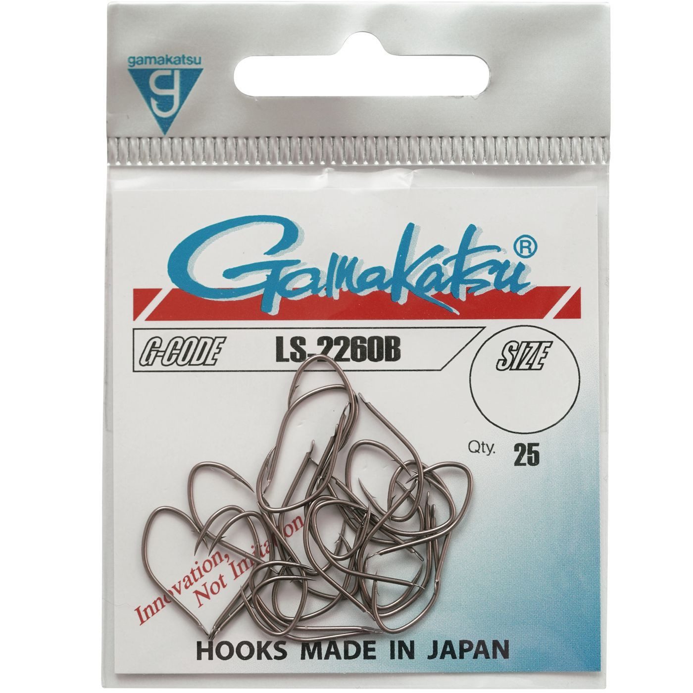 Stipphaken Gamakatsu LS-2260B Hooks Bronzefarben - 25 Angelhaken