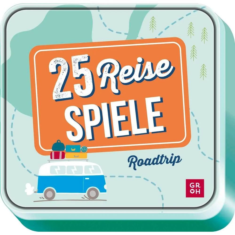 groh Verlag Spiel 25 Reise-Spiele - Roadtrip