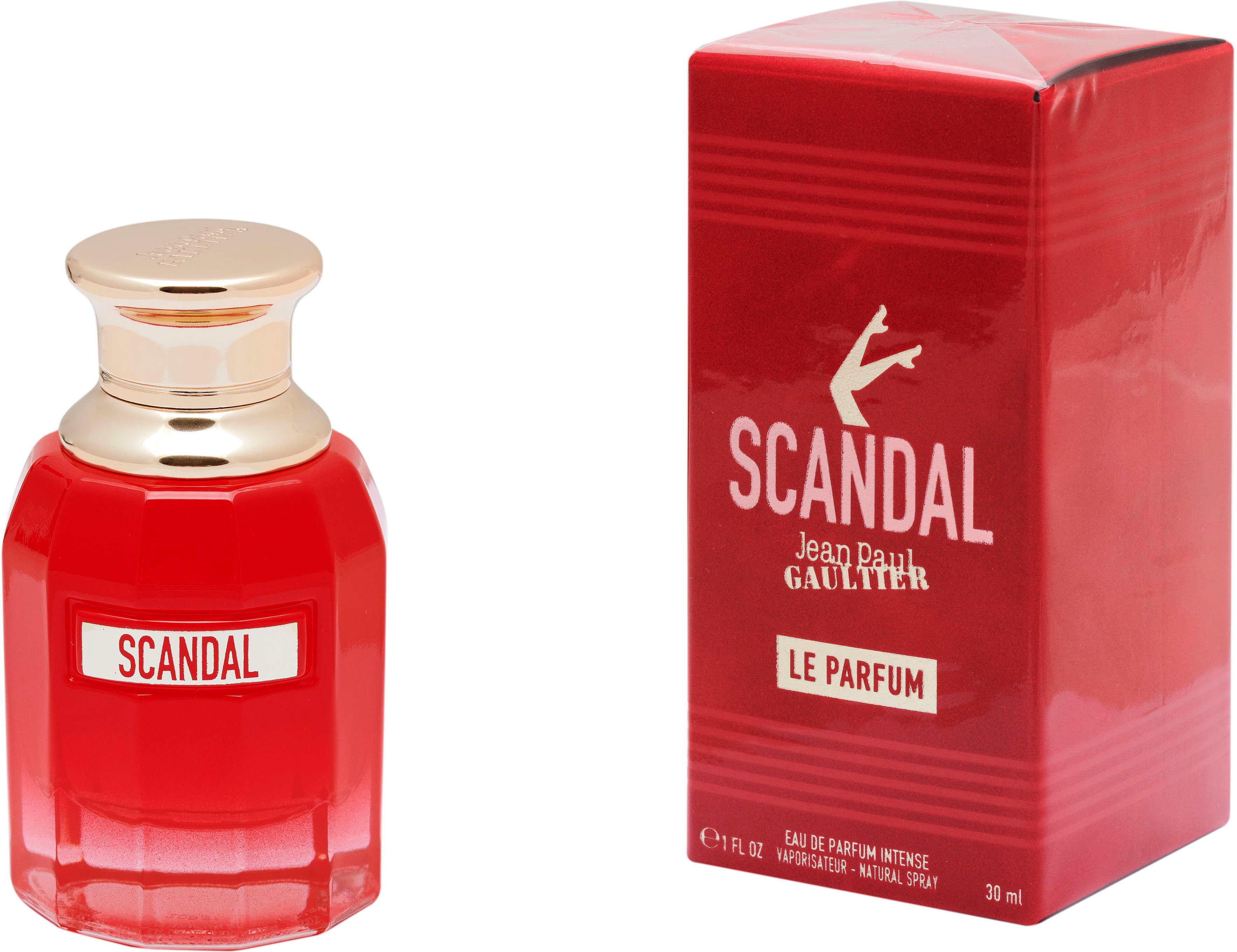 JEAN PAUL GAULTIER Eau de Parfum SCANDAL LE PARFUM INTENSE, EDP mit dekorativer Flasche