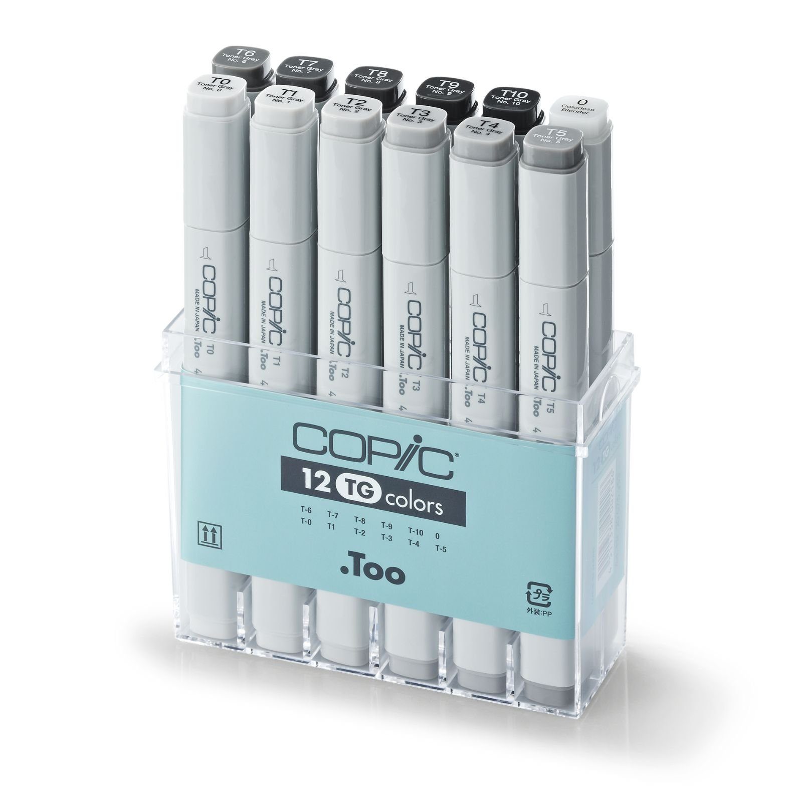 COPIC Copic Marker COPIC Classic 12er Set - Grey TG