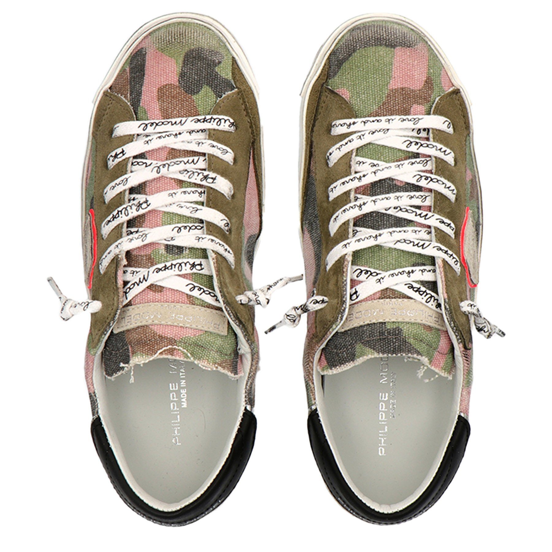 Fucsia PHILIPPE Sneaker PARIS Sneaker PRSX Camouflage MODEL