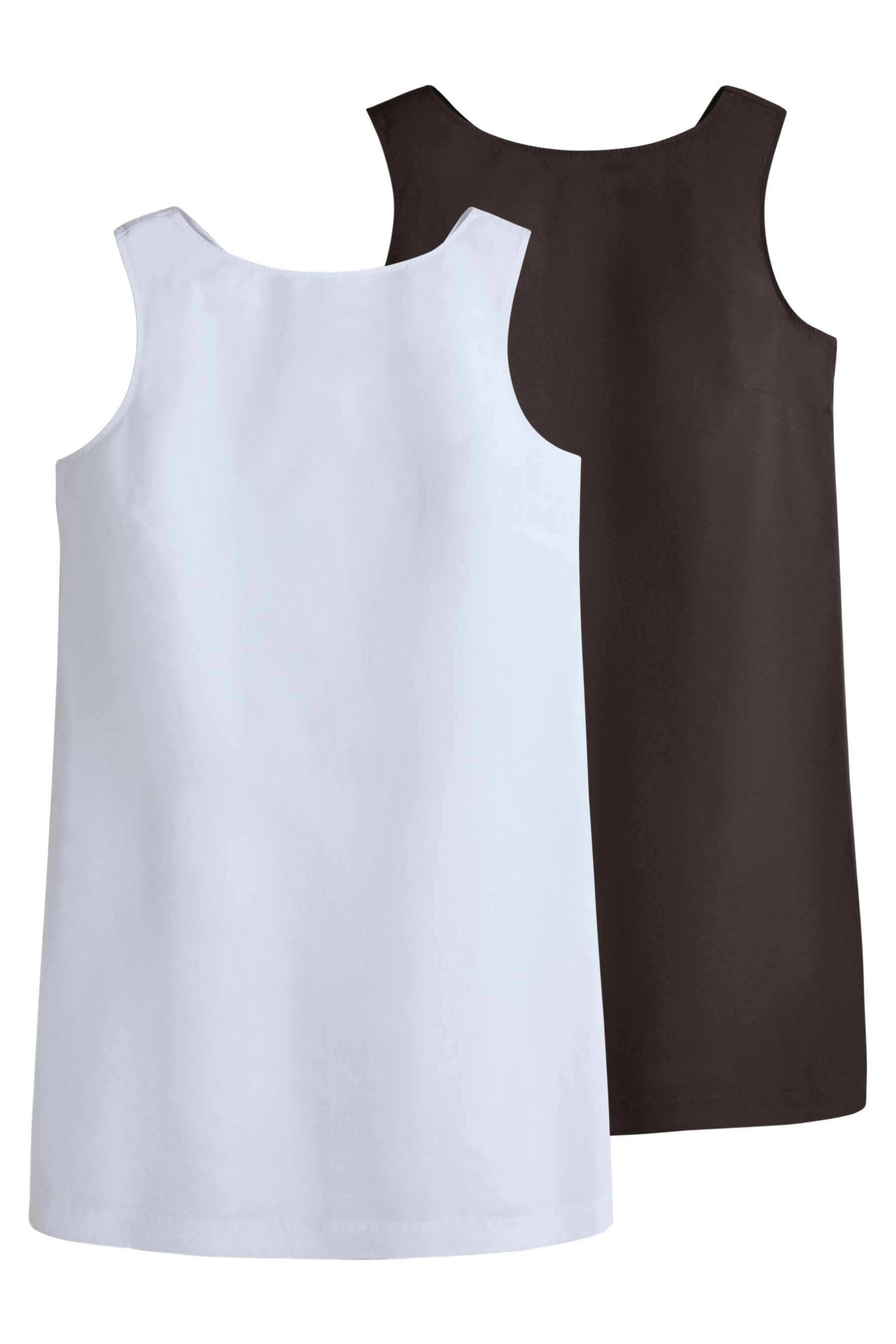 The Set Minikleid The Set Mini-Etuikleid aus Baumwolle, 2er-Pack (2-tlg)