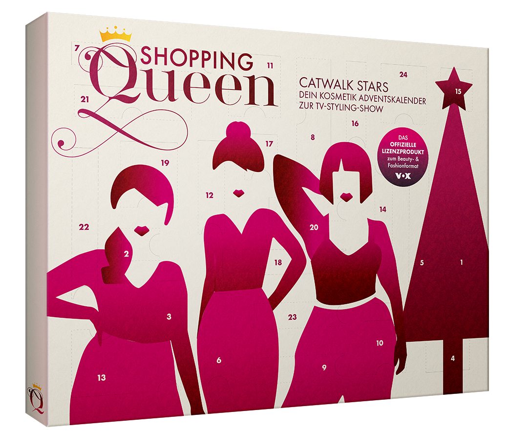KTN Dr. Neuberger GmbH Adventskalender Catwalk Stars- Shopping Queen Beauty-Adventskalender (24-tlg)