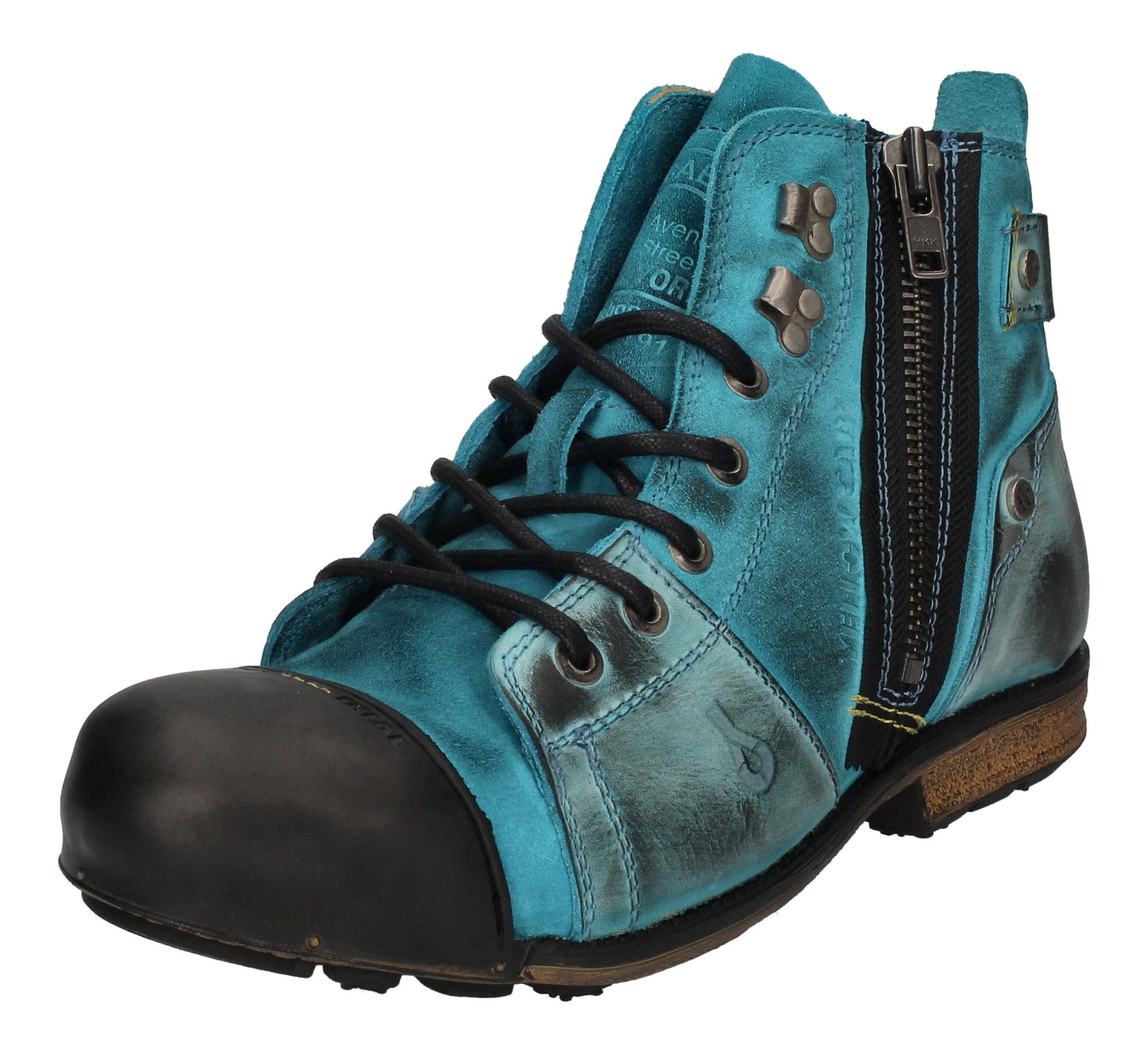 Yellow Cab »Industrial 15419« Bikerboots 400 Blue | OTTO