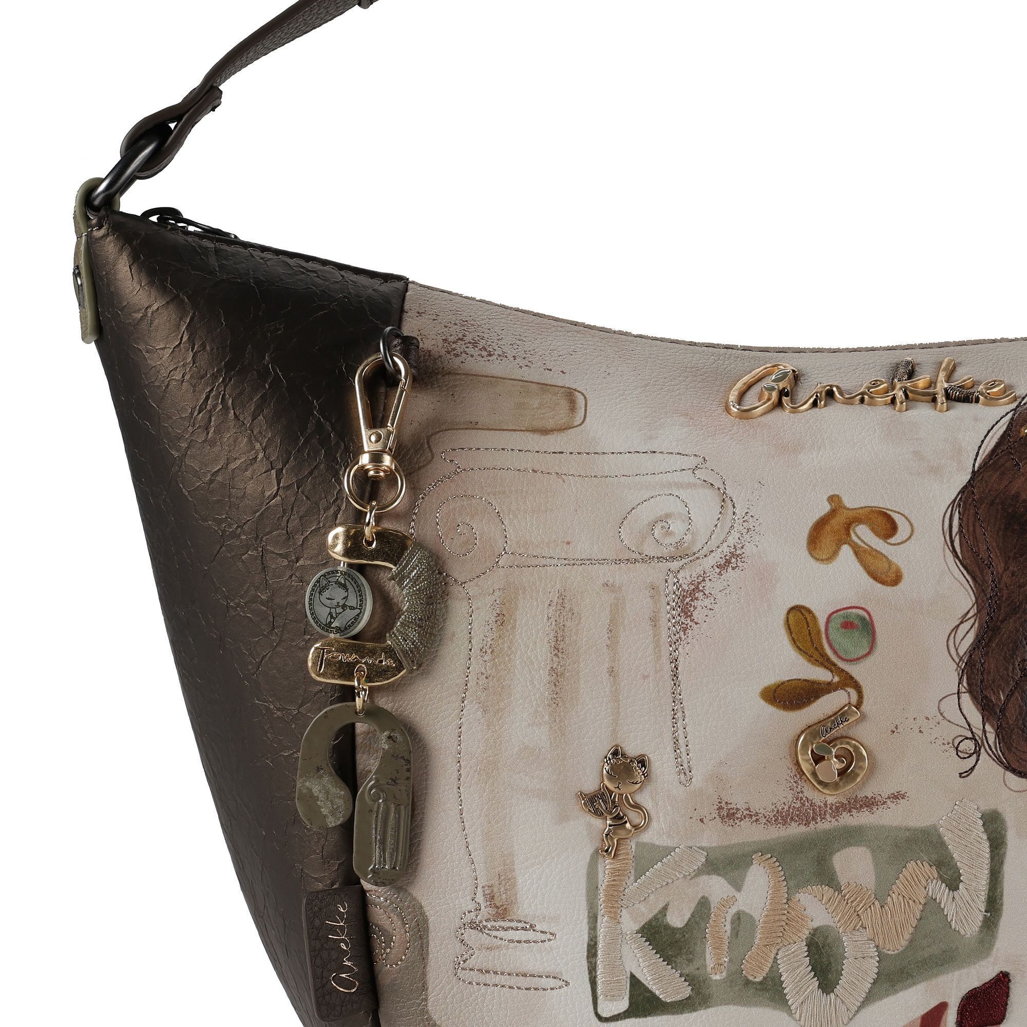 Anekke Schultertasche Muse, Polyurethan