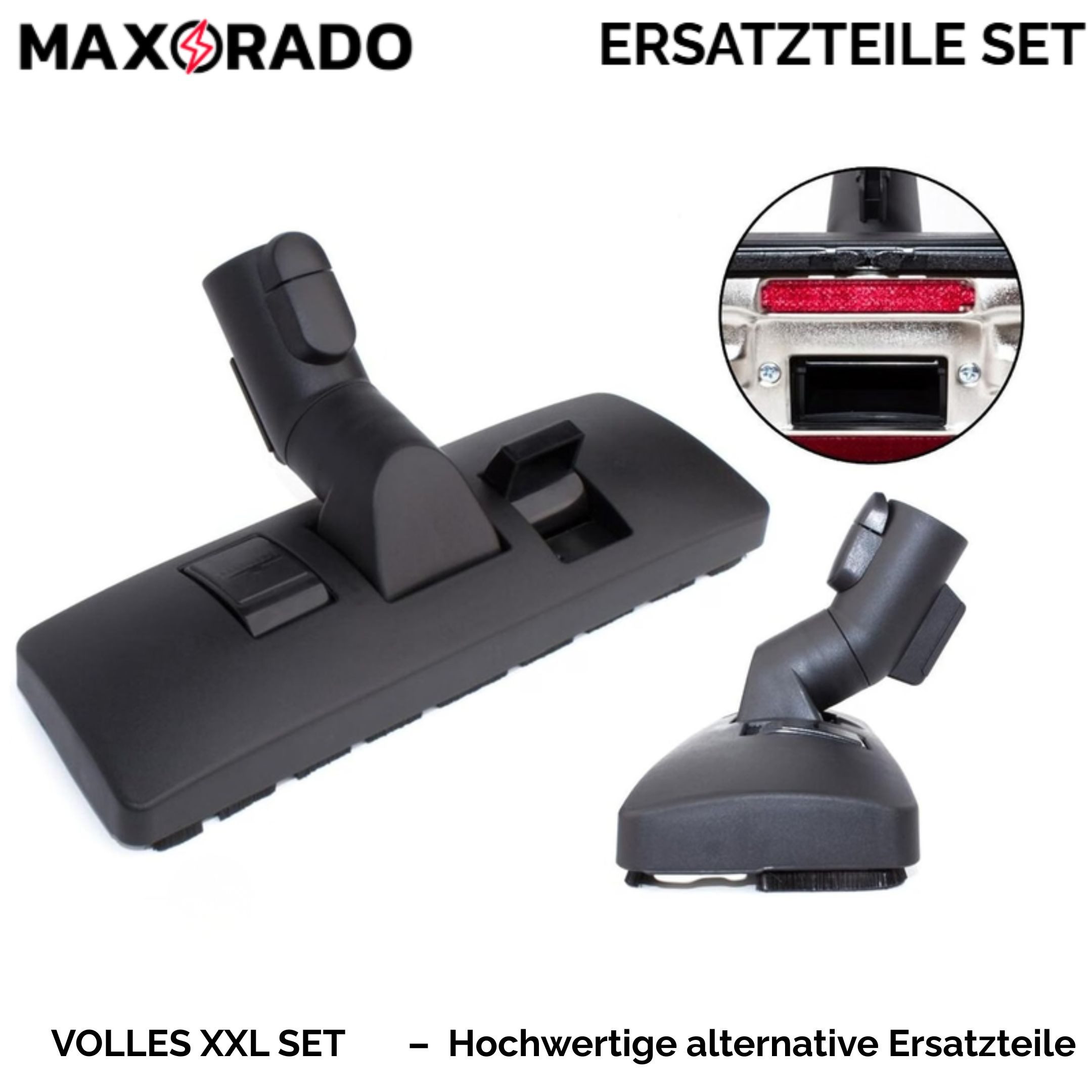 Maxorado Staubsaugerdüsen-Set Düse Rohr Griff Schlauch für Miele C3 S8340 S8430 S8520 S8710 S 8, Zubehör für 7863555, Miele Compact C2, Miele Complete C3, Miele – Bild 4 von 5