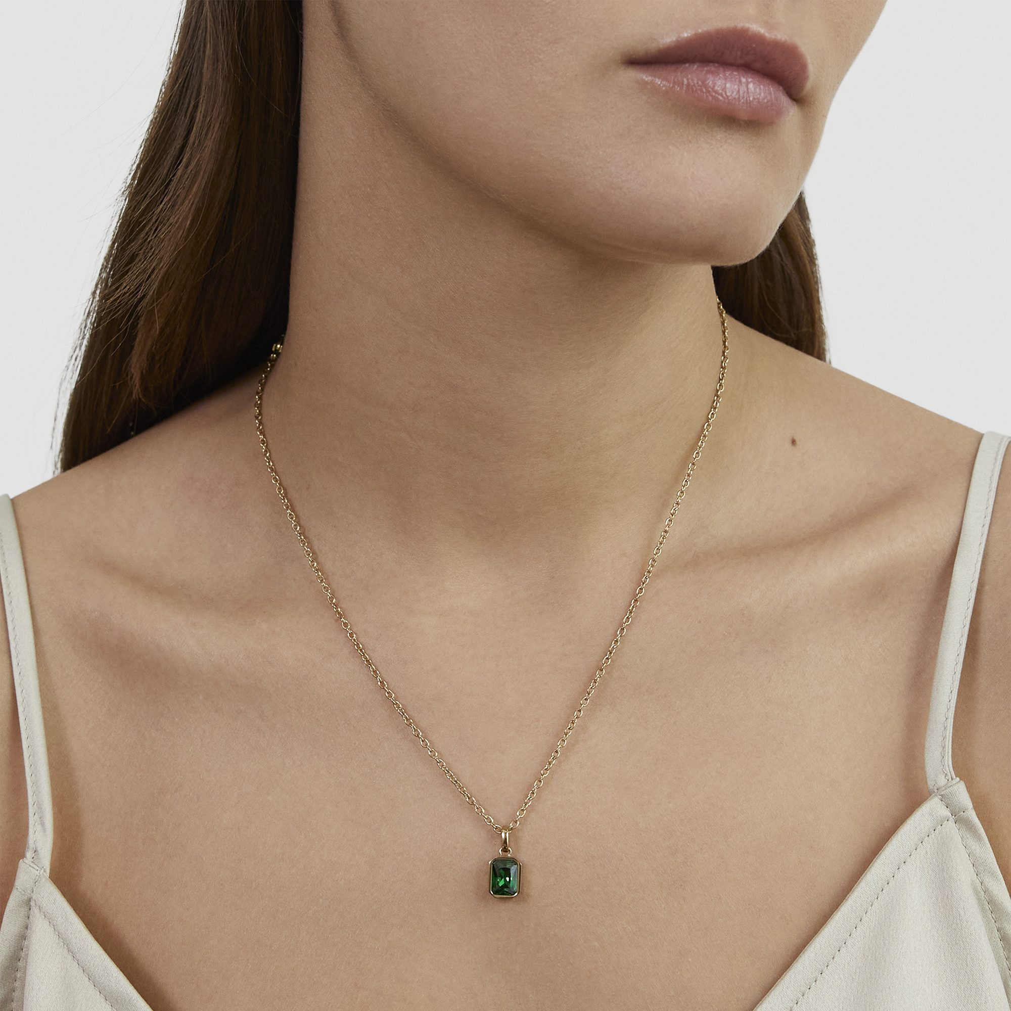 s.Oliver Kette mit Anhänger Signature Stone Edelstahl günstig online kaufen