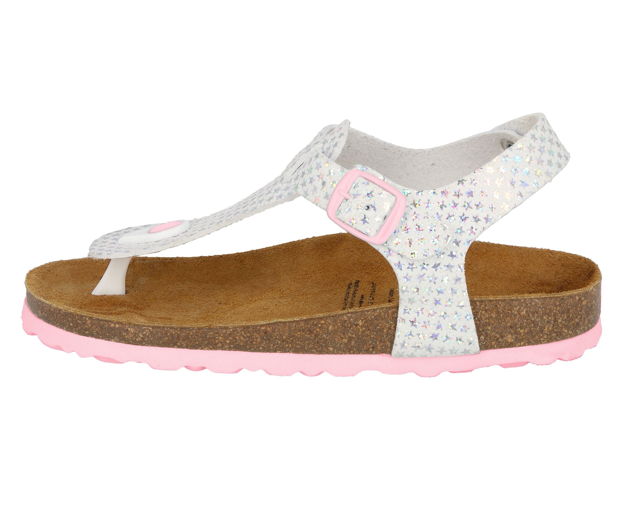 Lico Zehenstegpantolette Bioline Starprint Pantolette