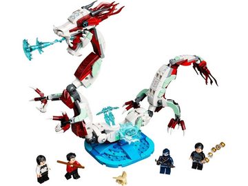 LEGO® Konstruktionsspielsteine LEGO® Marvel Super Heroes 76177 Kräftemessen im antiken Dorf, (400 St)