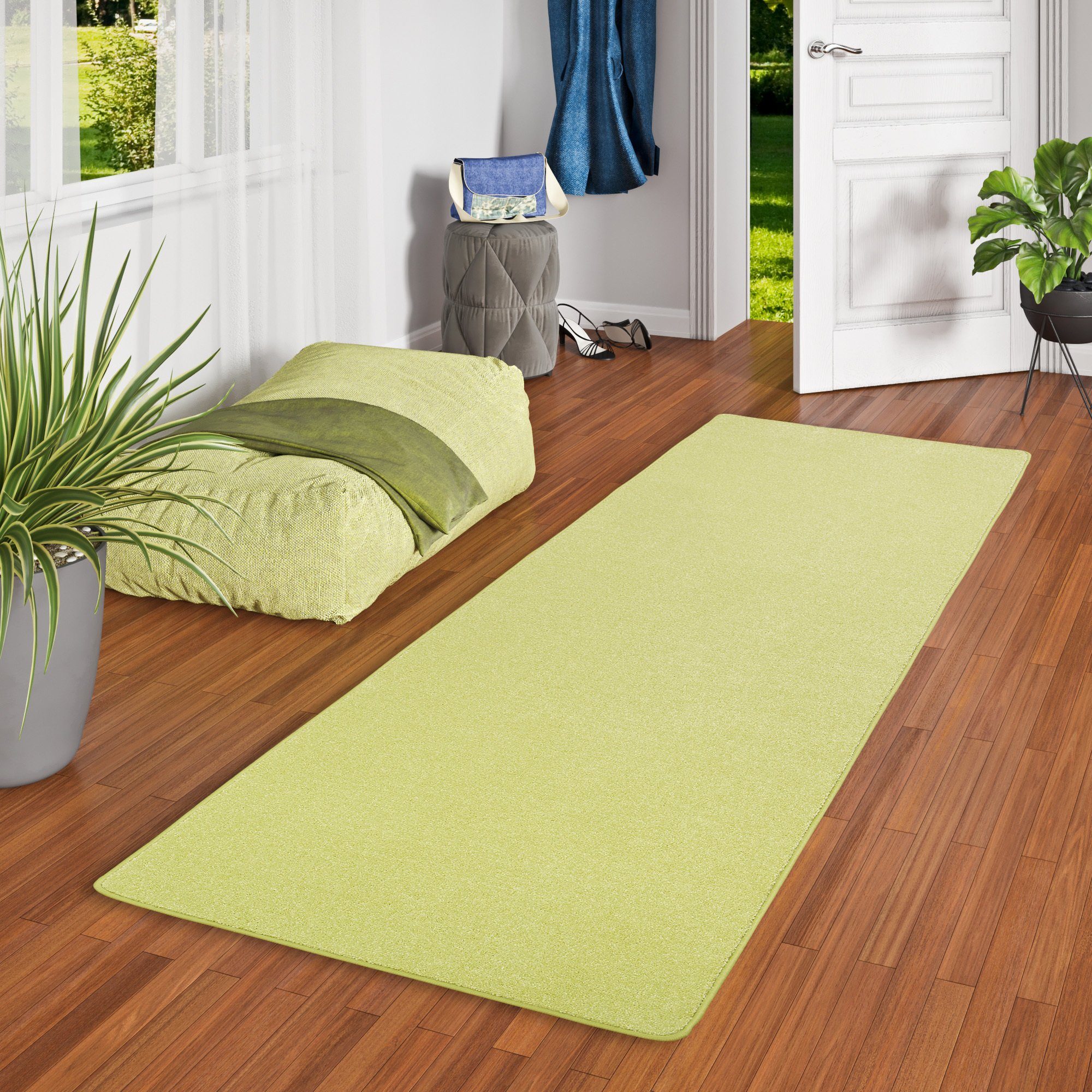 Snapstyle Läufer Hochflor Velours Läufer Teppich günstig online kaufen