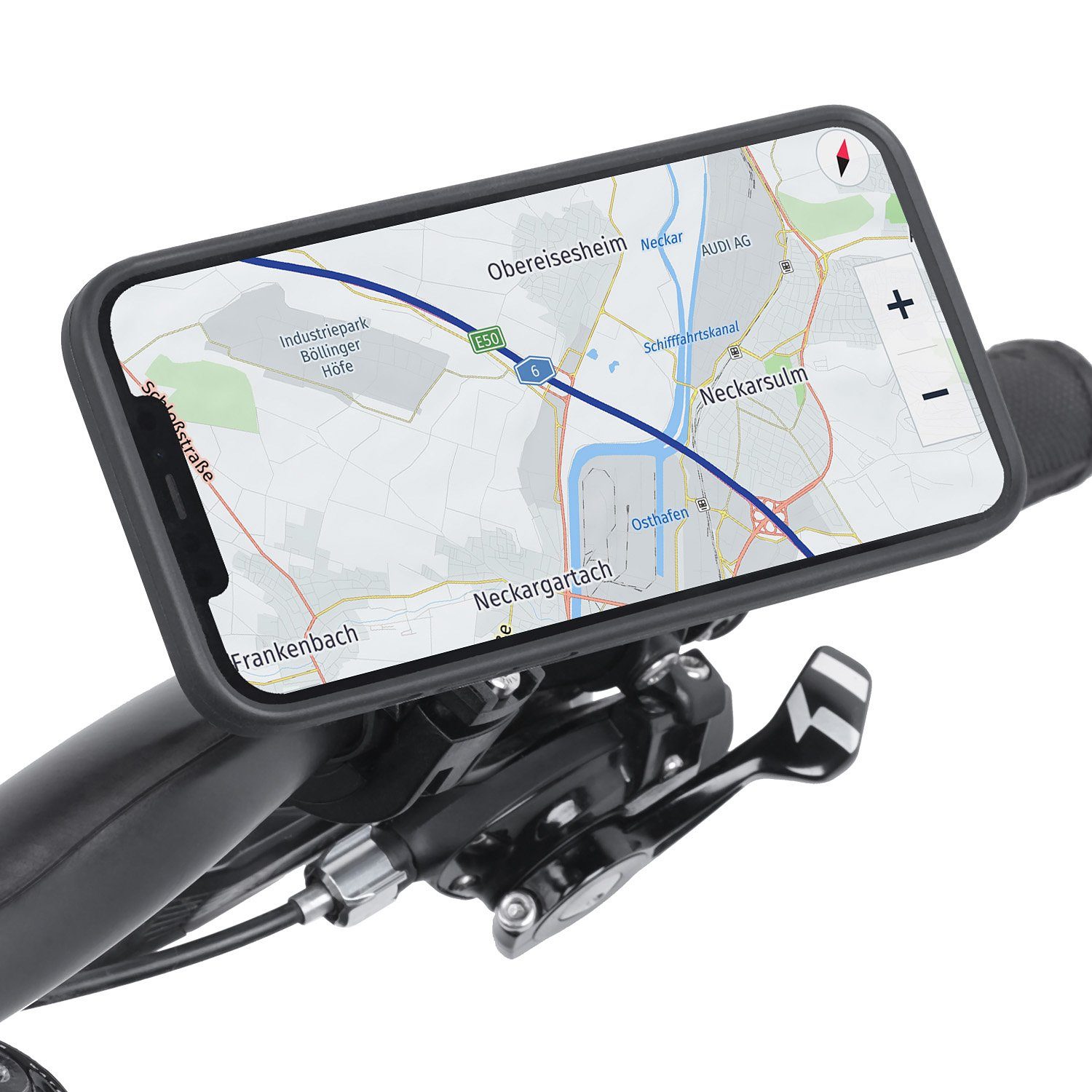 Handy-Halterung QuickMOUNT für Apple iPhone 13 / 13 Pro (6,1 Zoll)