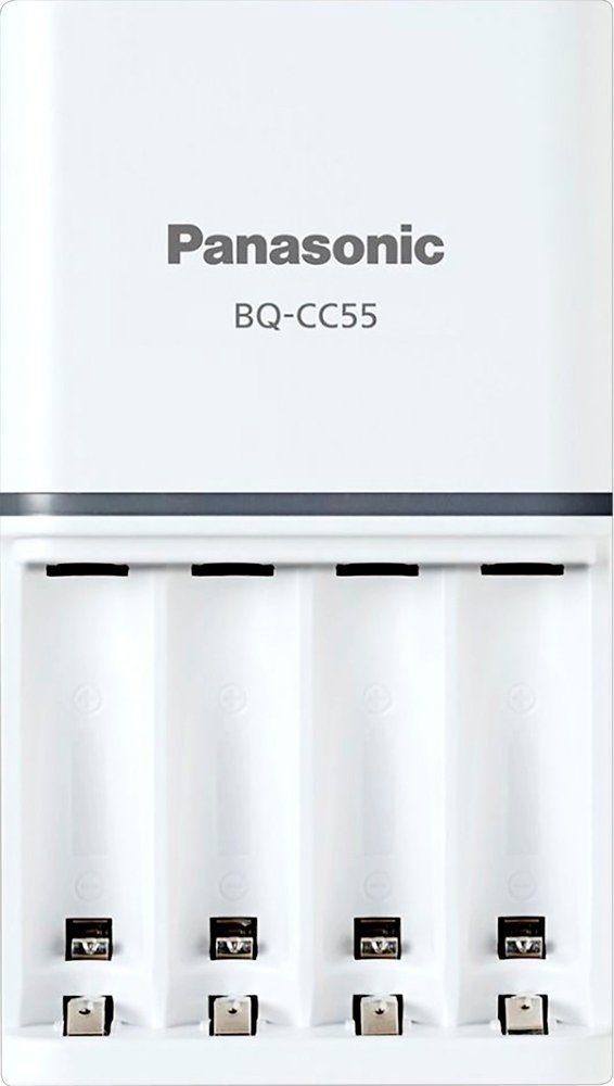 eneloop Akku Ladegerät Charger LED eneloop BQ CC55 4x AA 2000mAh für 4 AA/AAA Batterie-Ladegerät – Bild 2 von 2