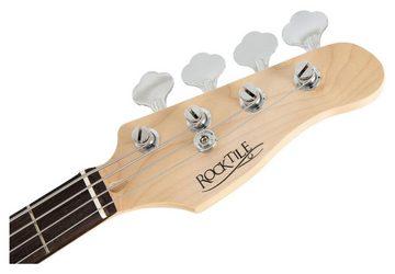 Rocktile E-Bass MB-4 BK Passiver Elektrobass, Body: Linde, Hals: Ahorn