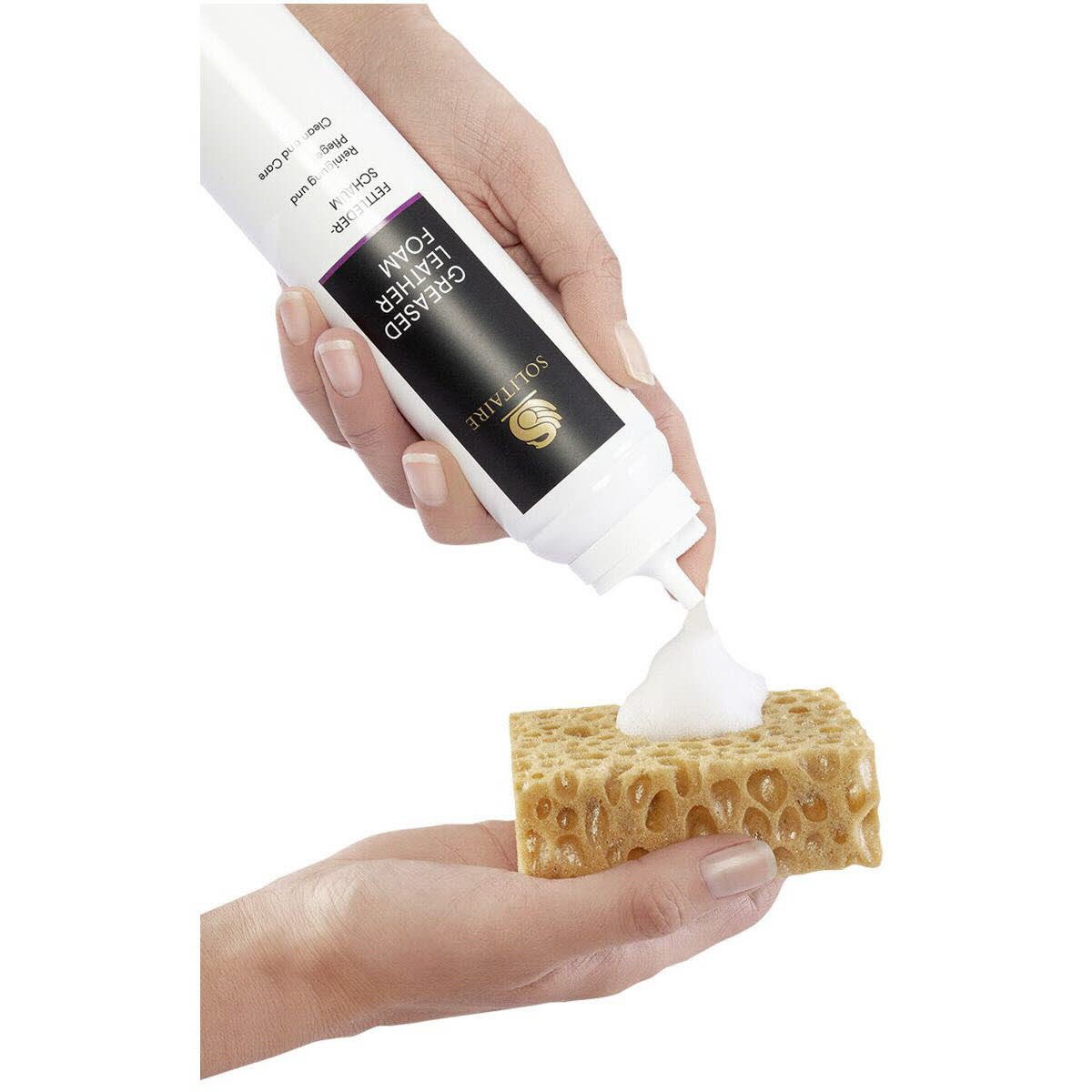 Solitaire Greased Leather Foam Schuh-Imprägnierspray