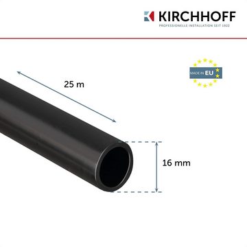 Kirchhoff PP-Rohr, Tropfrohr 25 m x 16 mm, Tropfschlauch, Drip-Bewässerung