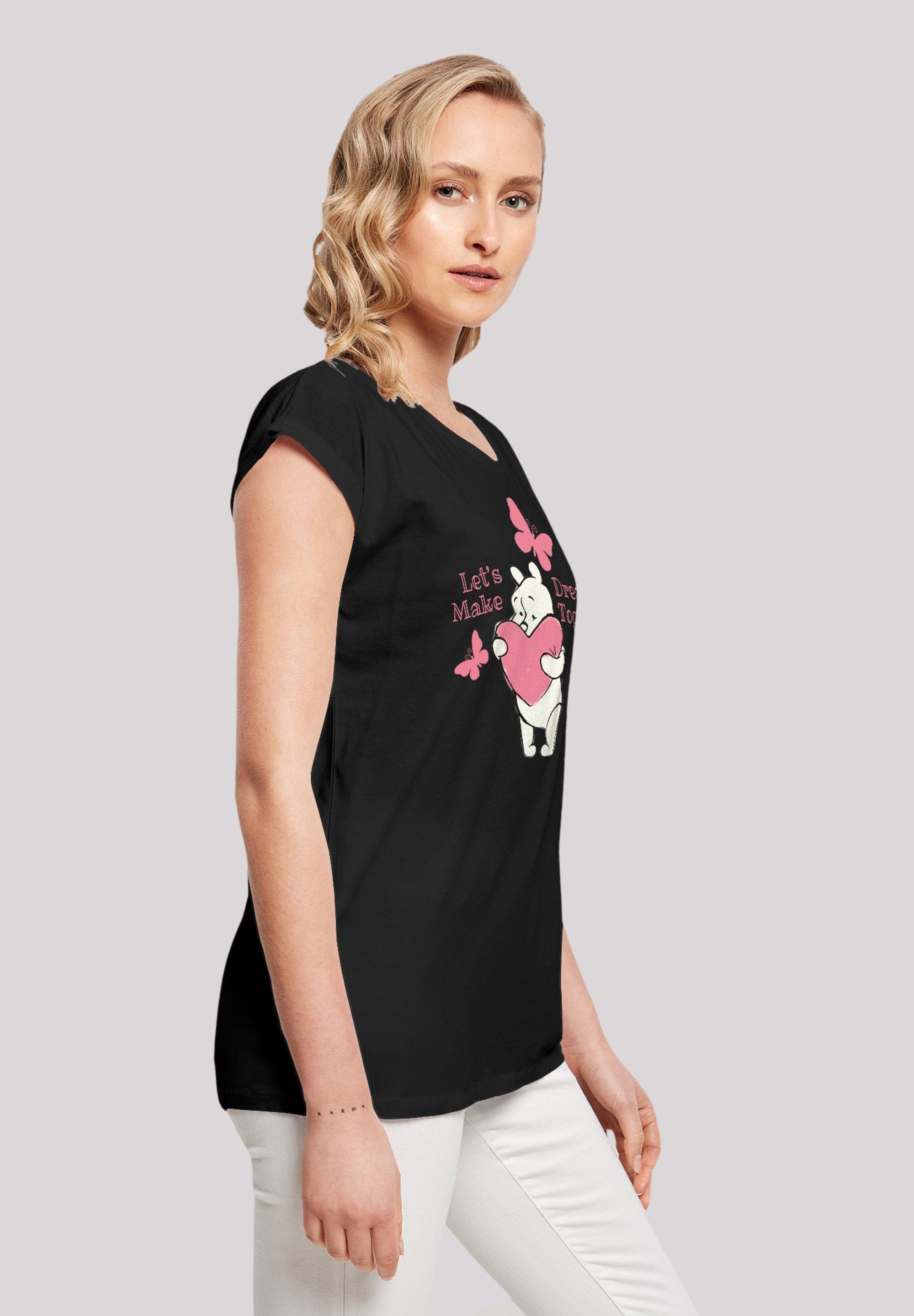 Winnie Dreams Together Qualität Premium Disney T-Shirt Make Puuh F4NT4STIC Let's