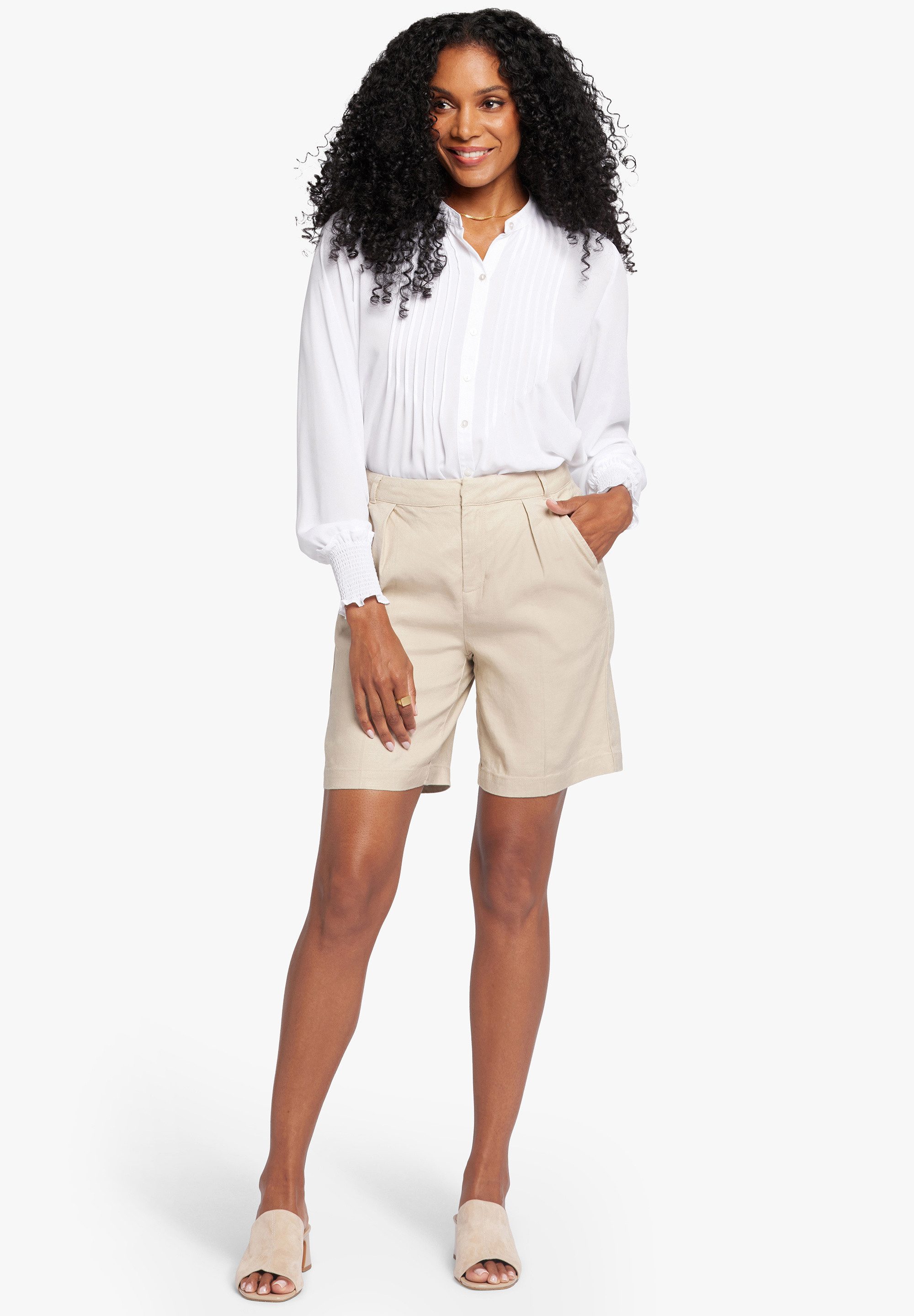 NYDJ Shorts Relaxed Short Schlankmachende Passform