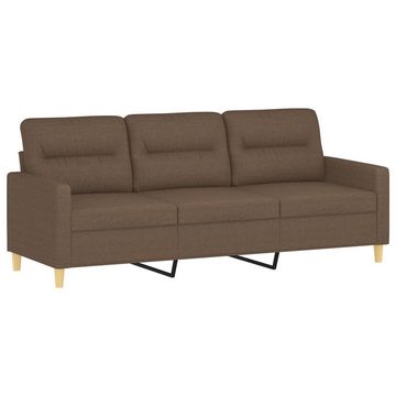 DOTMALL Sofa Gruppe Ecksofa, 3-Sitzer-Sofa mit Hocker,Robuster und stabiler Rahmen