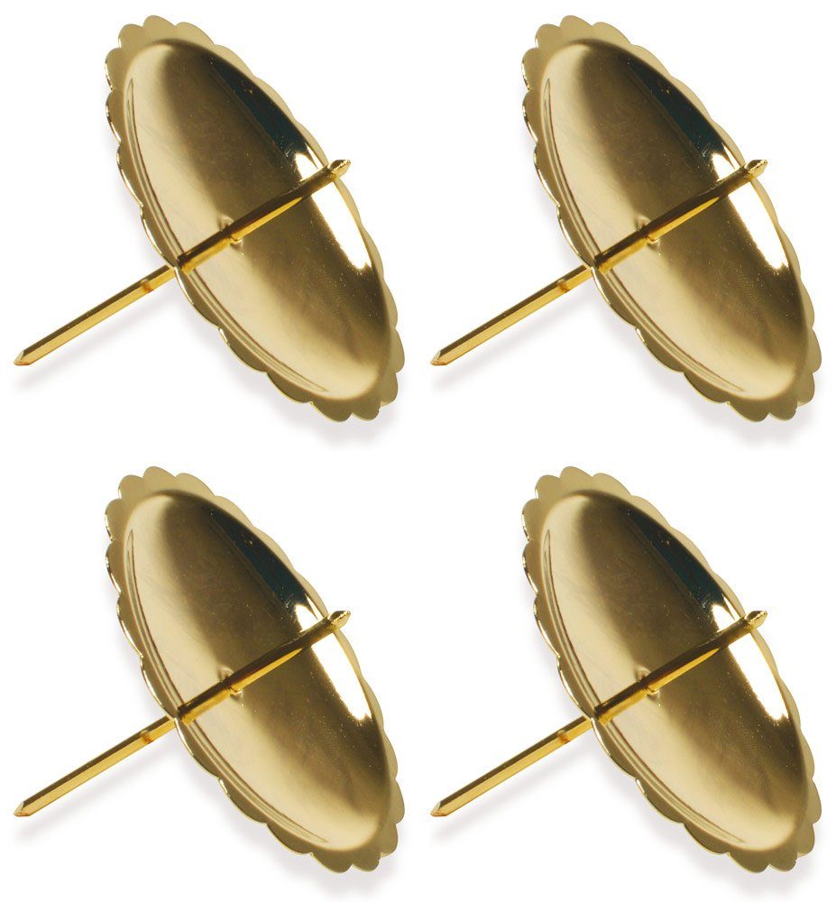 RIFFELMACHER & WEINBERGER Kerzenhalter Adventskerzenhalter 4 Stück Ø 60mm / günstig online kaufen