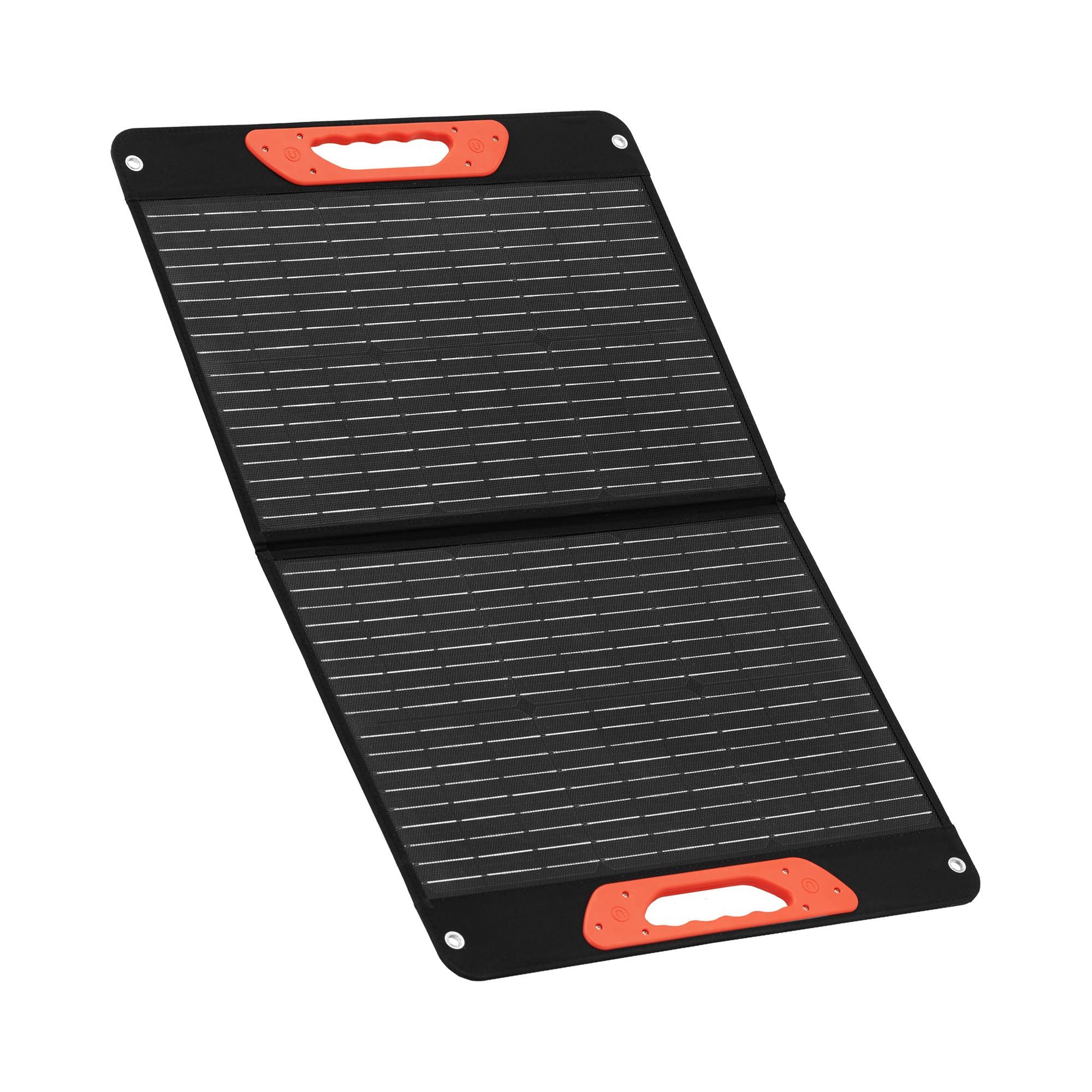 MSW Solarmodul Solartasche faltbar 60W Solarpanel tragbar 2 USB
