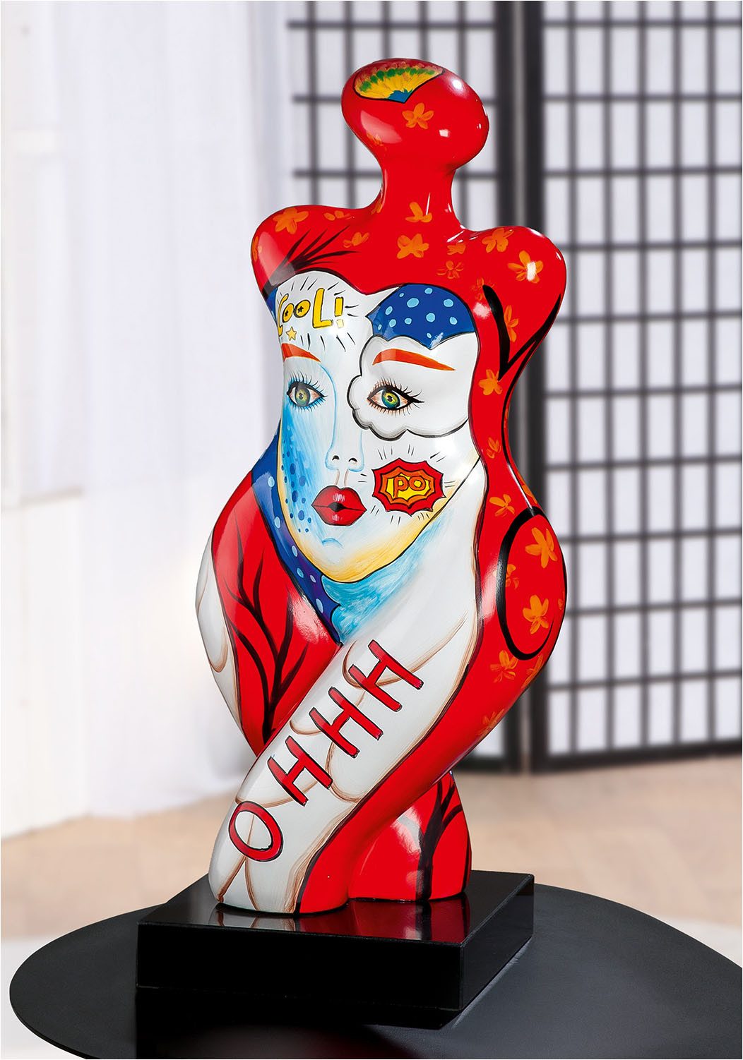 GILDE Skulptur Figur Frau Femme