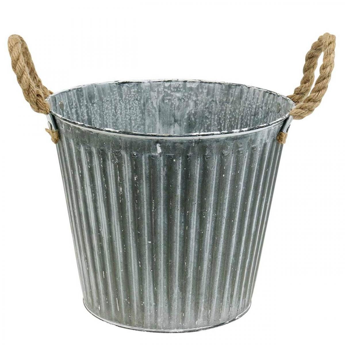 Viana Übertopf Pflanzgefäß Shabby Chic Metall günstig online kaufen