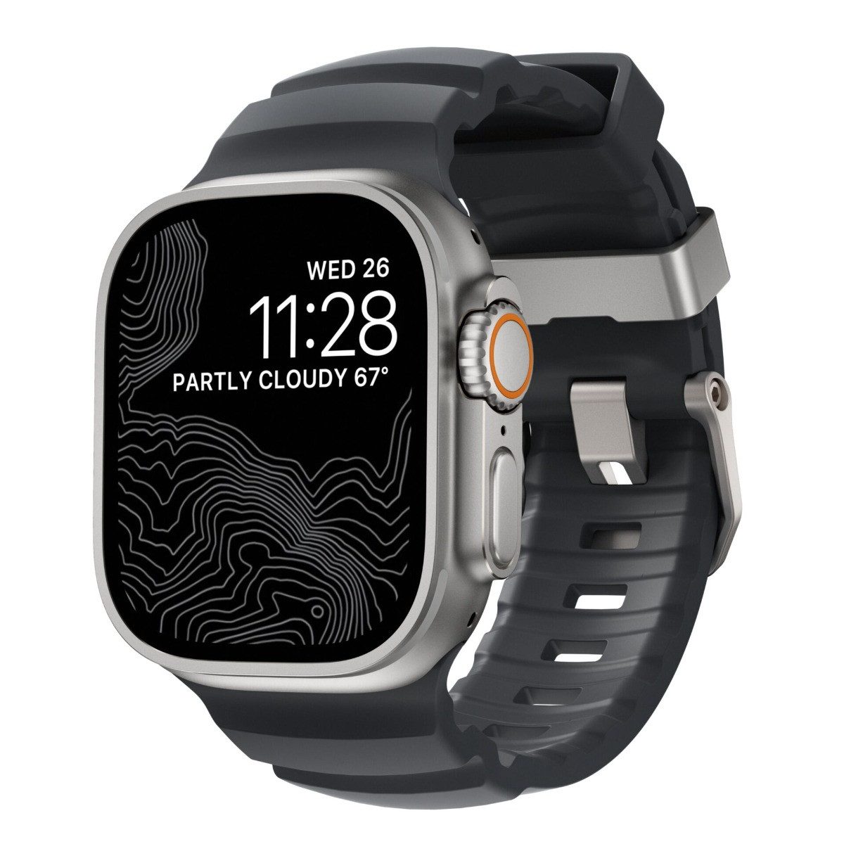 Nomad Wechselarmband Rocky Point Band, für Apple Watch, 42/44/45/49 mm