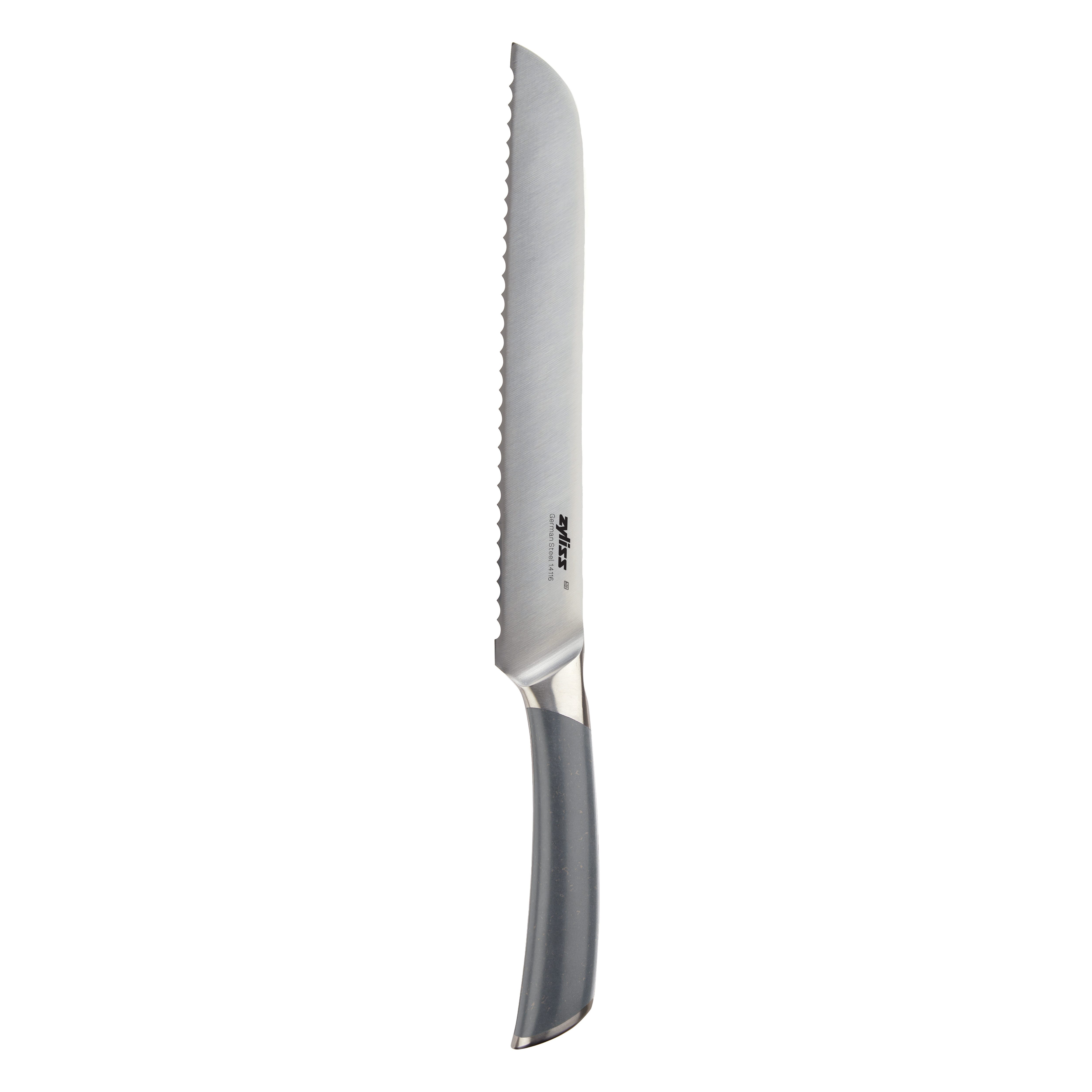 zyliss Brotmesser Comfort Pro 21 cm, deutscher Edelstahl, 15°-Schliff, Vollerl-Konstruktion