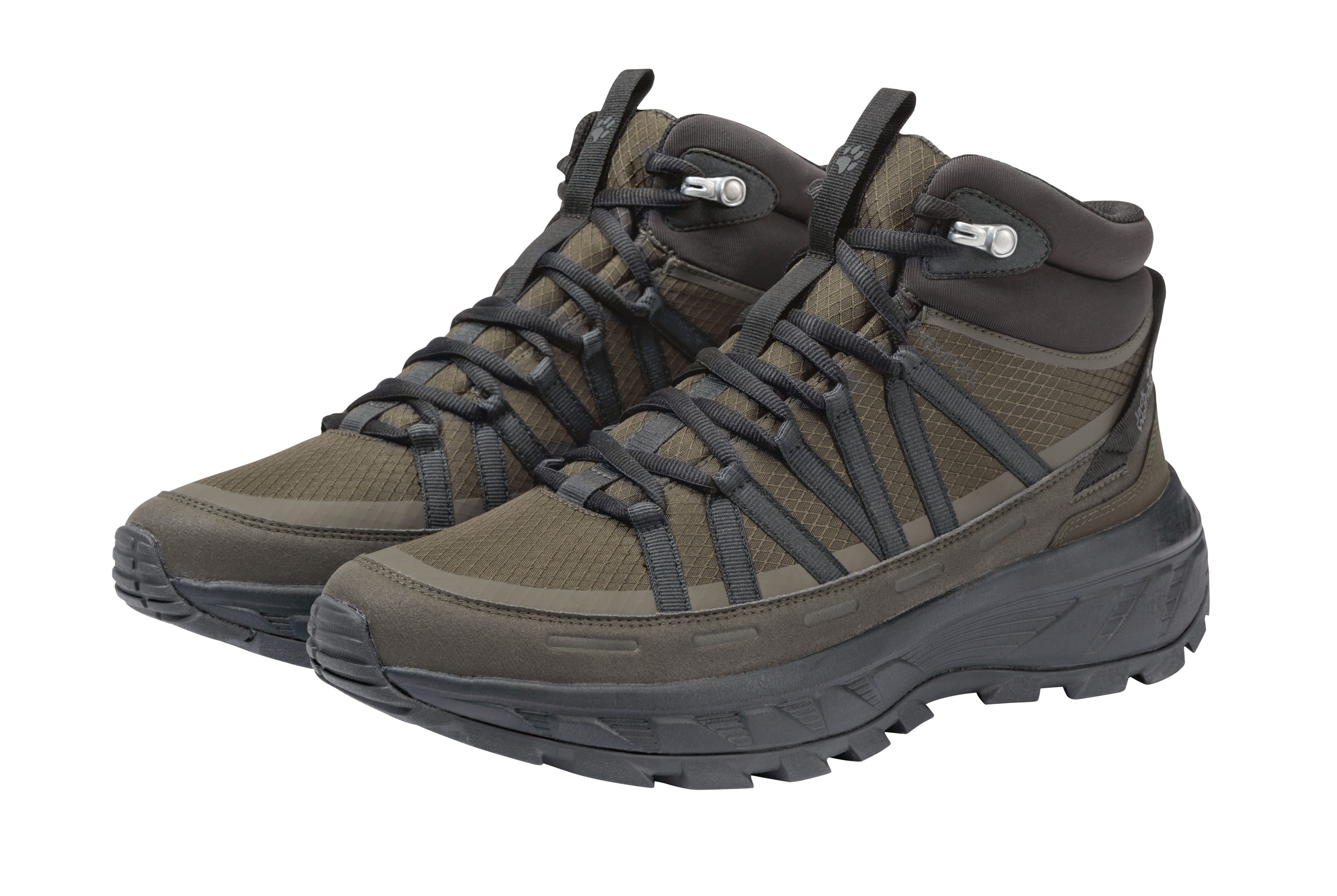 Jack Wolfskin WILD HIKE TEXAPORE MID M Wanderschuh wasserdicht, Trekkingschuh
