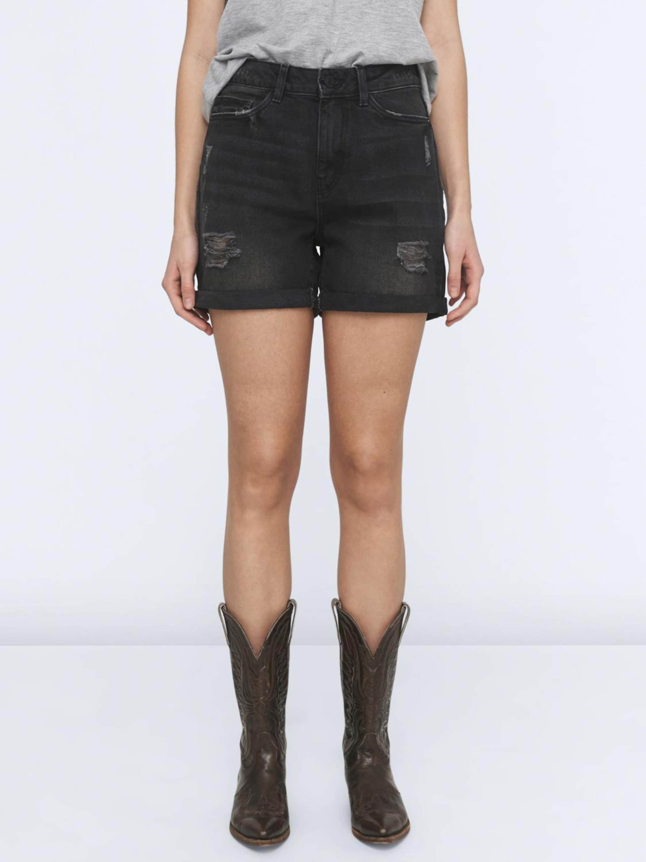 Noisy may Jeansshorts Smiley (1-tlg) Plain/ohne Details