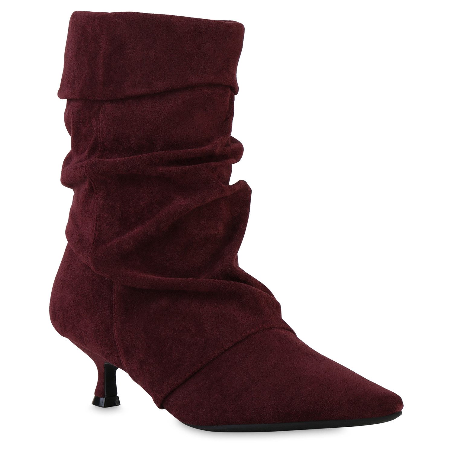 VAN HILL 841852 Stiefelette Damen Klassische Stiefeletten Stiletto Spitze B günstig online kaufen