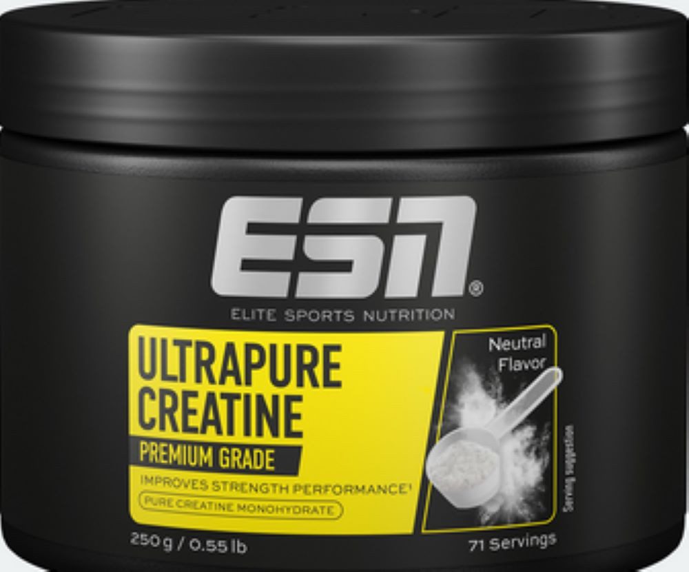 ESN ESN Ultrapure Creatine Monohydrat 250g Pulver, 250 g, 100 % reines Creatine Monohydrat