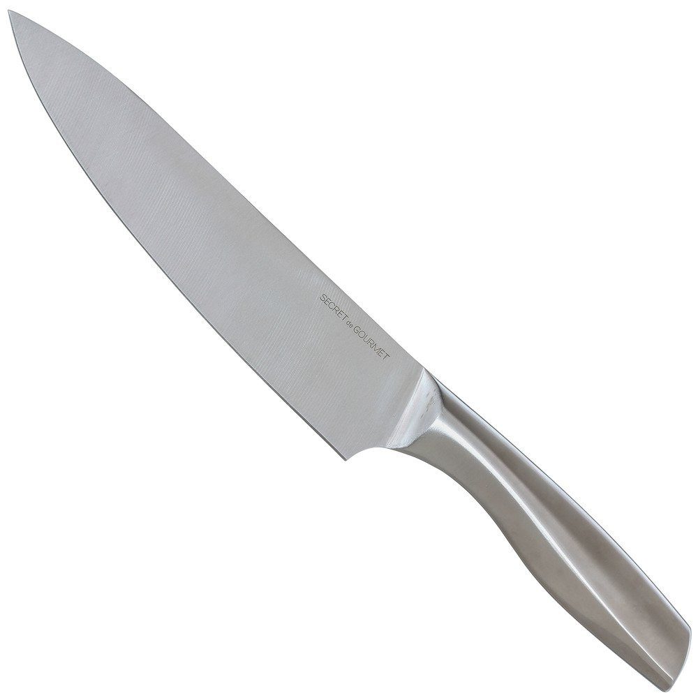 Secret de Gourmet Allzweckmesser Küchenmesser, universal, Edelstahl, 34 cm - Secret de Gourmet