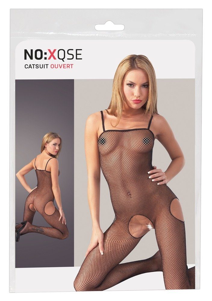 NO:XQSE Catsuit NO:XQSE- Catsuit Netzcatsuit - (L-XL,S-M)