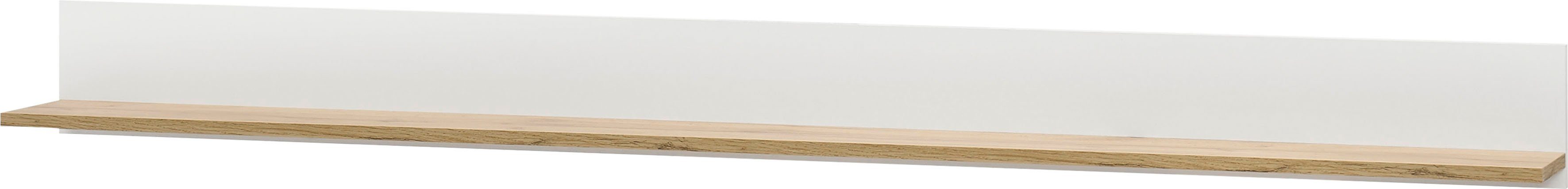 Home affaire Wohnwand City/Giron, moderne Anbauwand, Komplettset in vielen Farben verfügbar, (Set, 4-St), enthält zwei Vitrinen, ein Lowboard & ein Wandboard