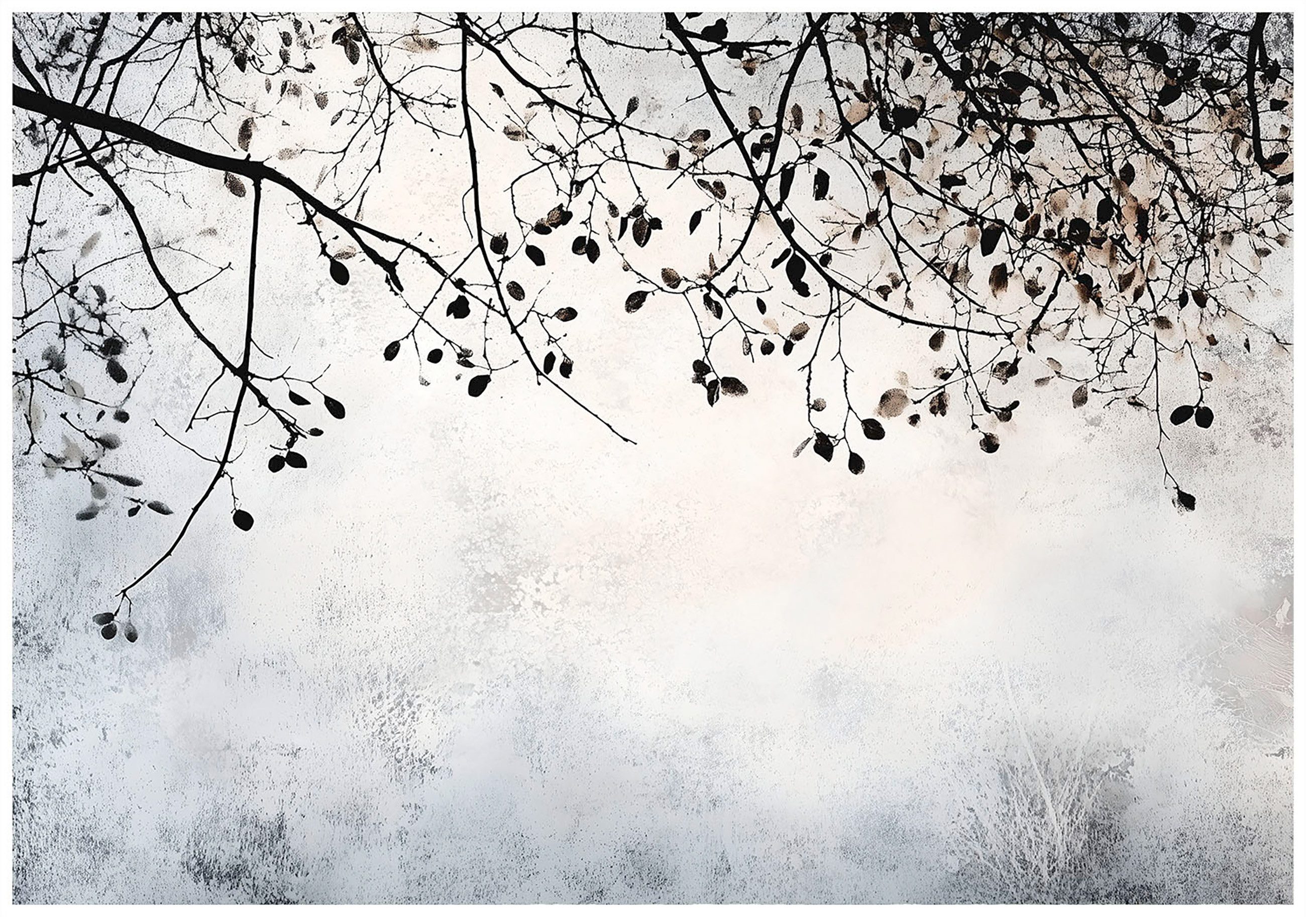 Wallarena Fototapete Abstrakt Zweige Baum Vlies Tapete Wohnzimmer Schlafzim günstig online kaufen